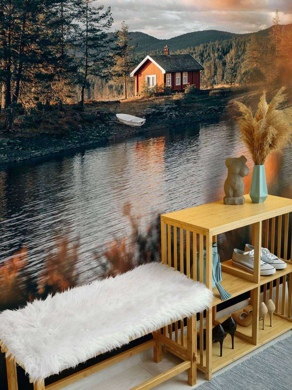 Rotes Haus am See