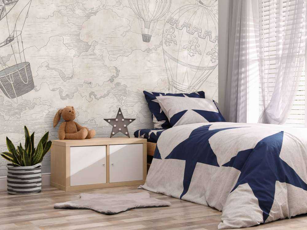 Heißluftballons mit Aussicht