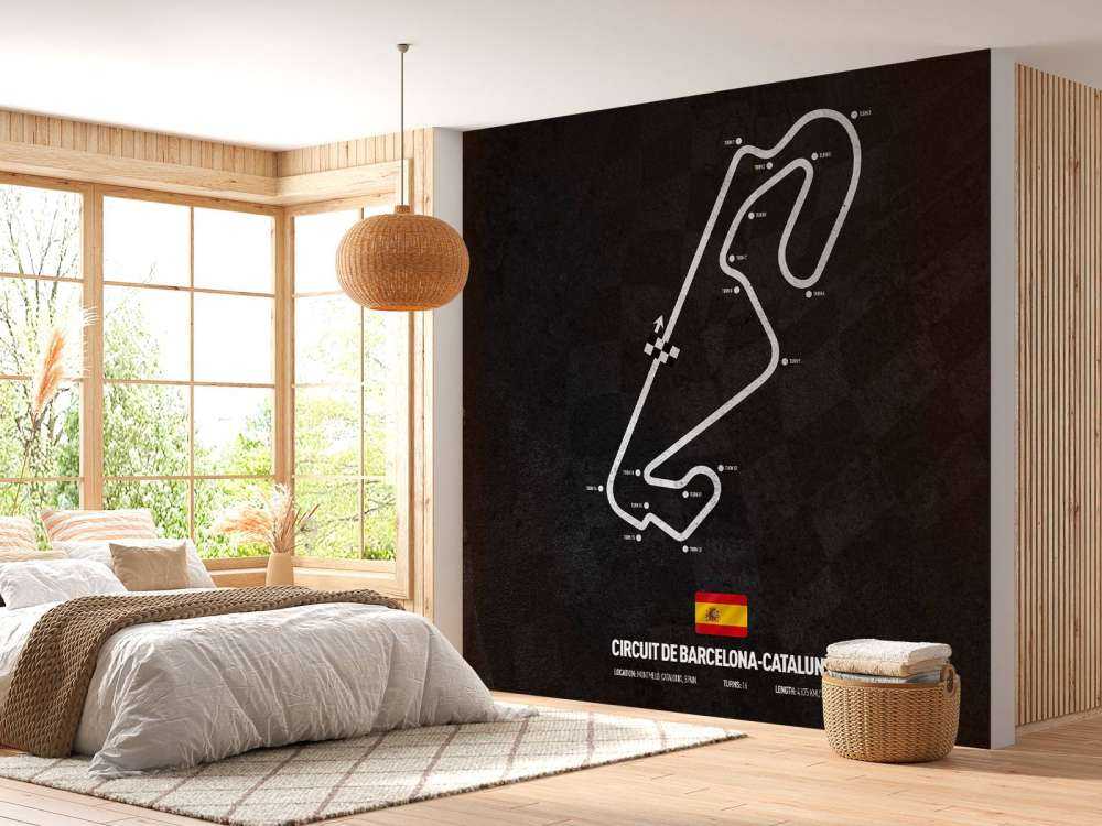Formel 1 Strecke - Circuit de Barcelona - Spanien