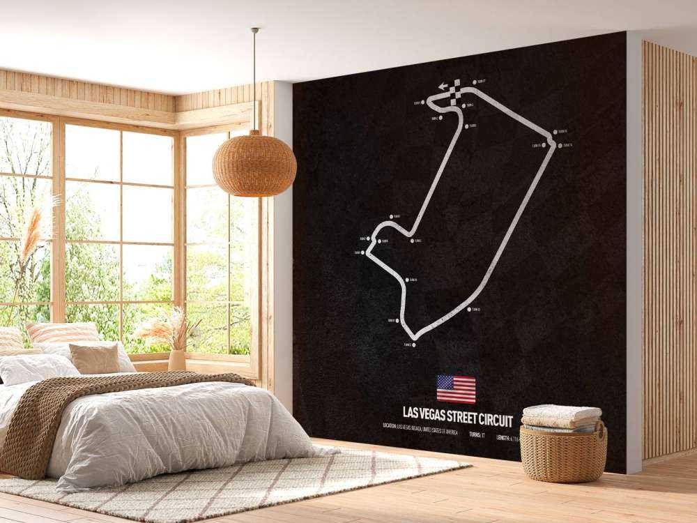 Formel 1 Strecke - Rennstrecke Las Vegas - Amerika