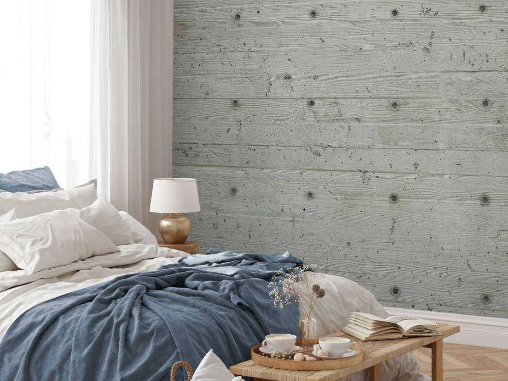 Beton mit Holzoptik