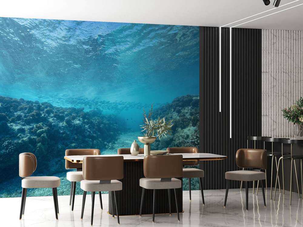 Unterwasserwelt mit Korallen