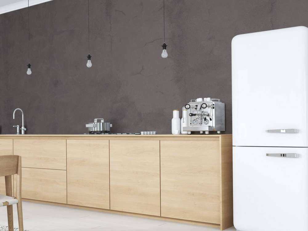 Davy's braun-grauer Beton