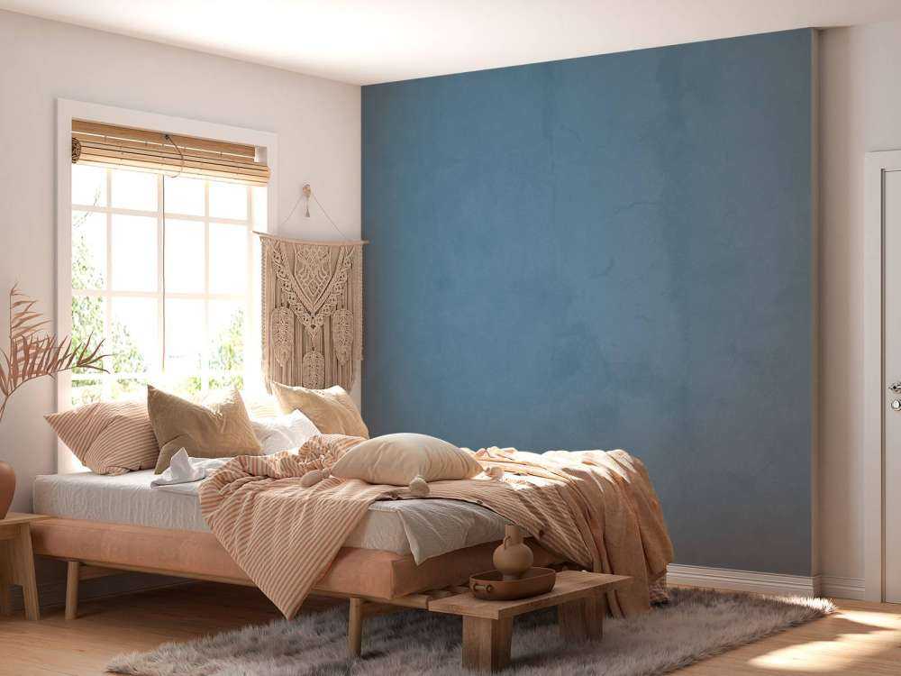 Schieferblauer Beton