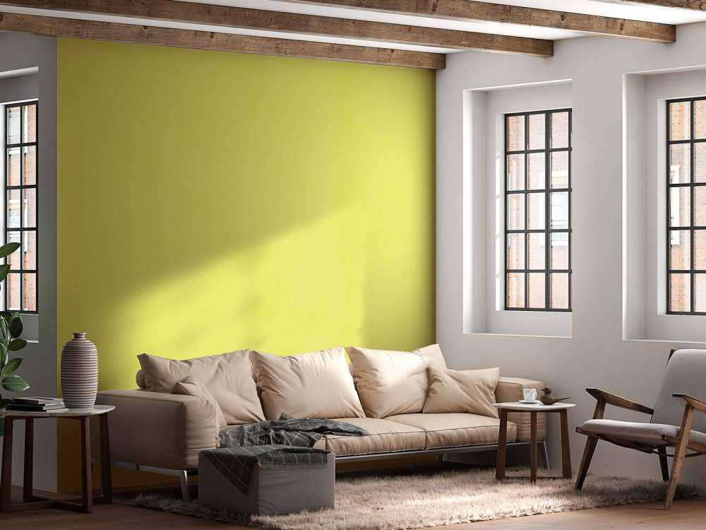 Limonengelber Beton