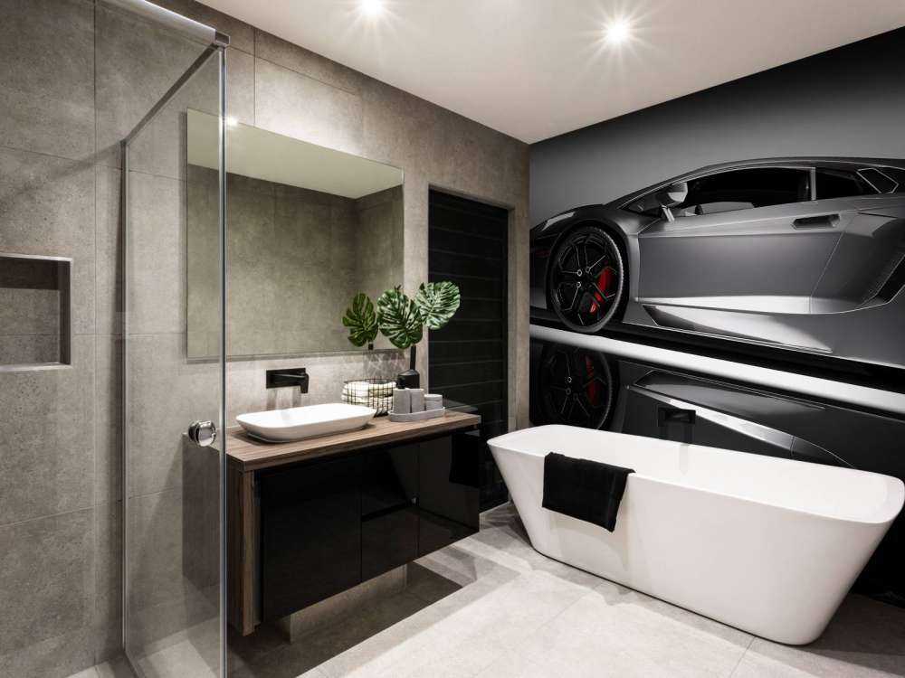 Grauer Lamborghini