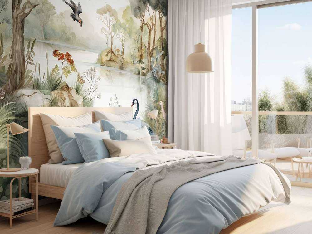 Vogelparadies am Flussufer