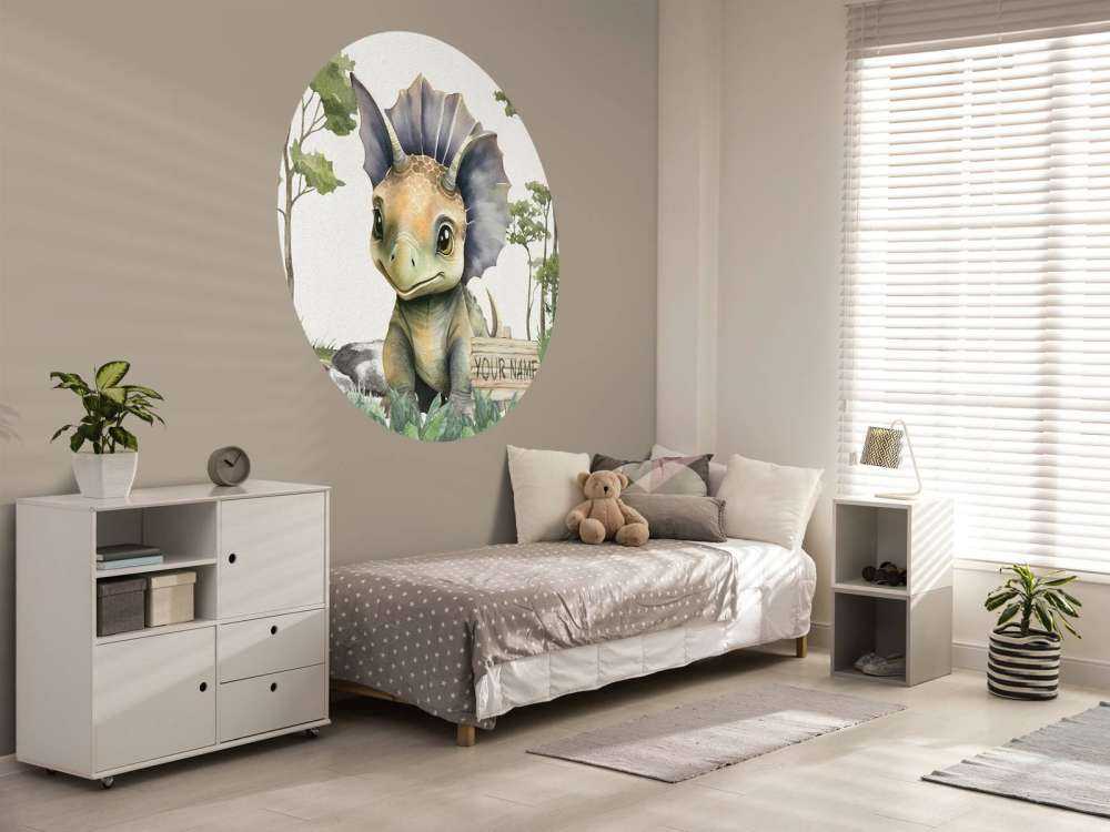 Baby-Triceratops im Dschungel