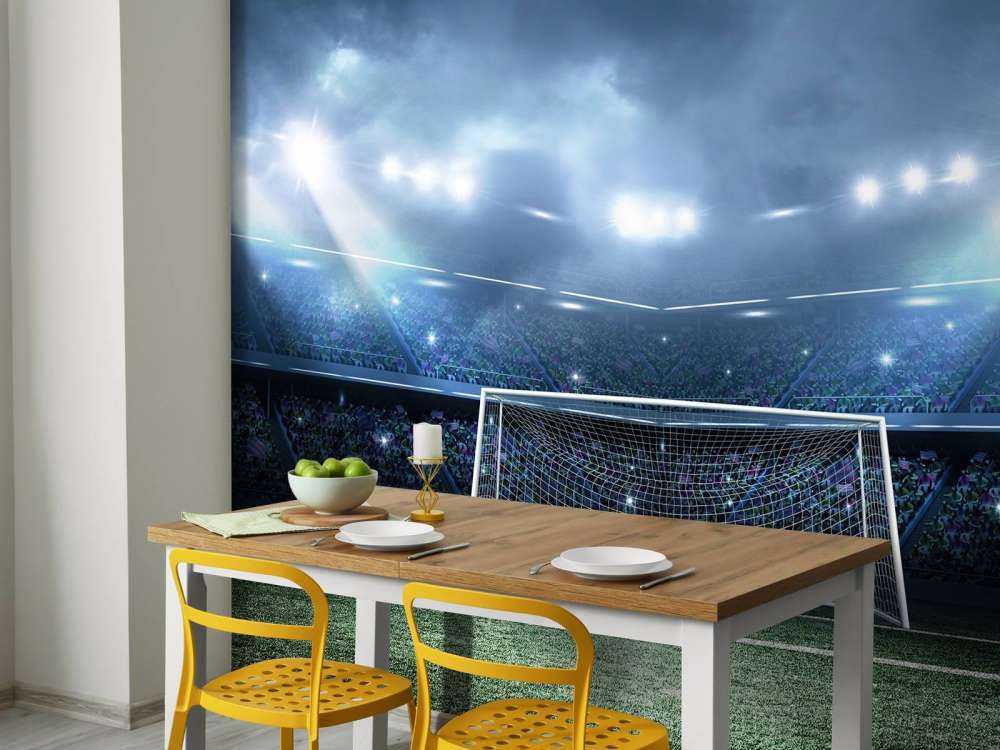 Stadion mit Tor