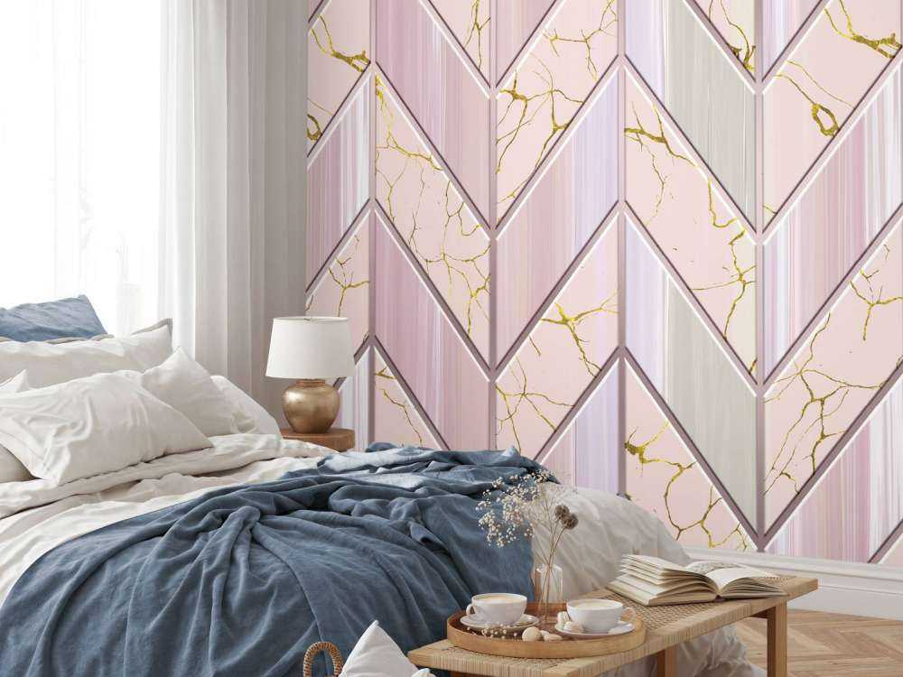 Fliesenmuster rosa