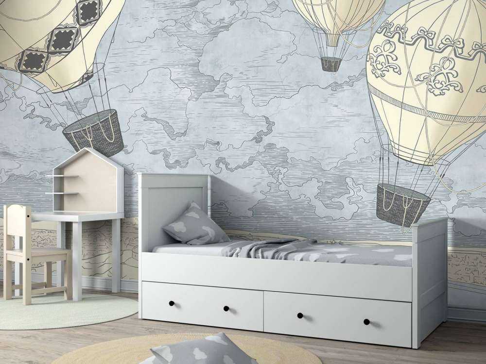 Moderne Heißluftballons