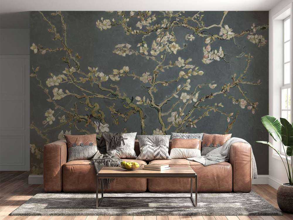 Blühende Mandel blüte