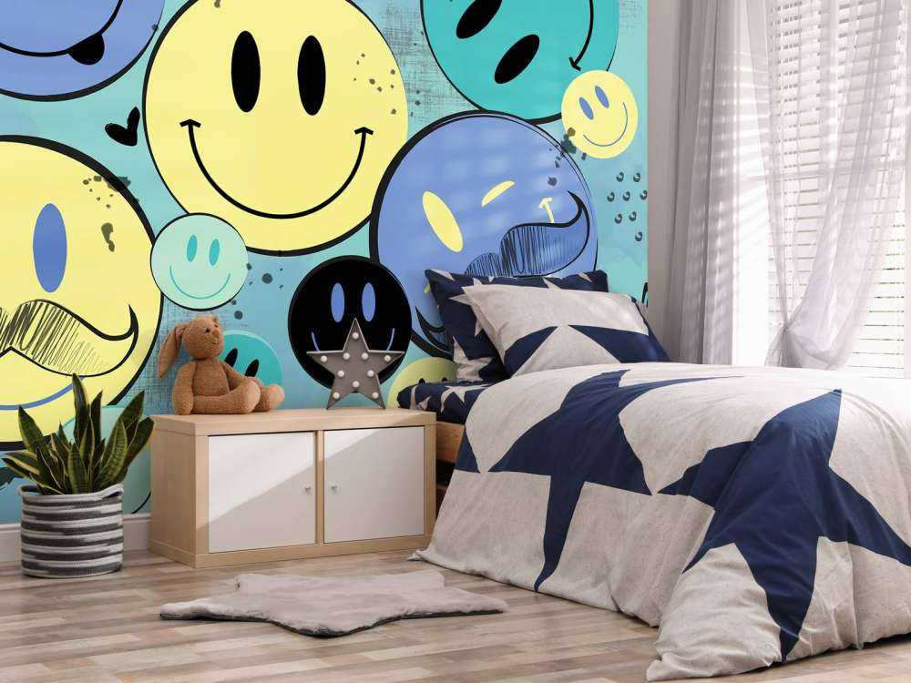 Blue smile