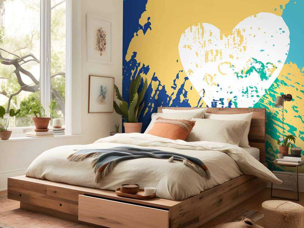 Farbige abstrakte Flächen