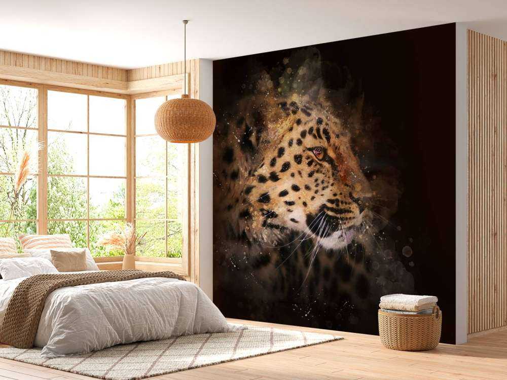 Lackierter Leopard