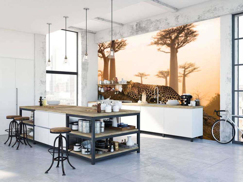 Schlafender Leopard