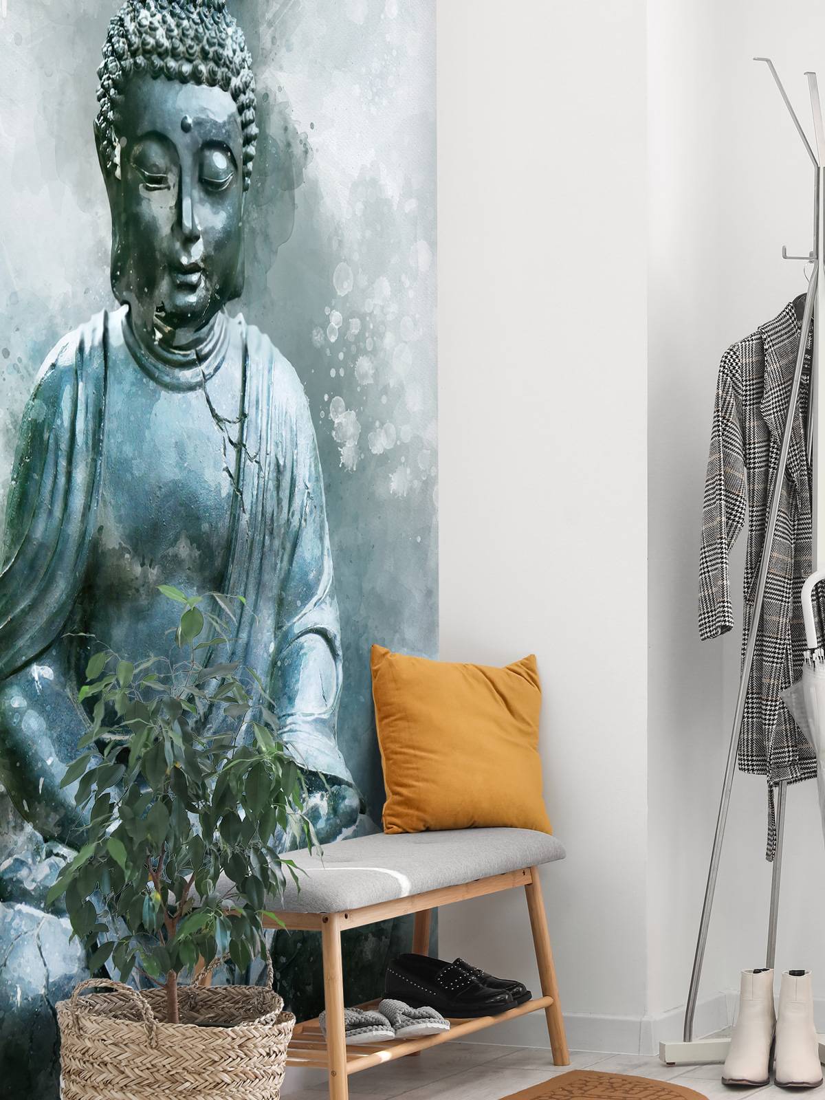 Buddha-Aquarell