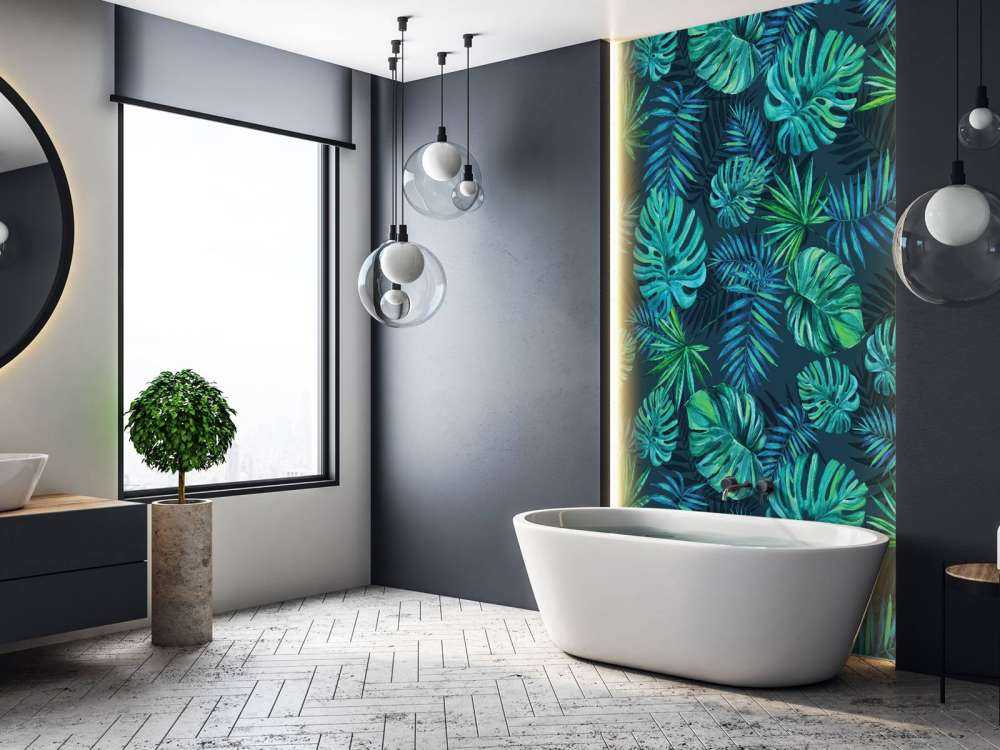 Tropische Aquarellpflanzen