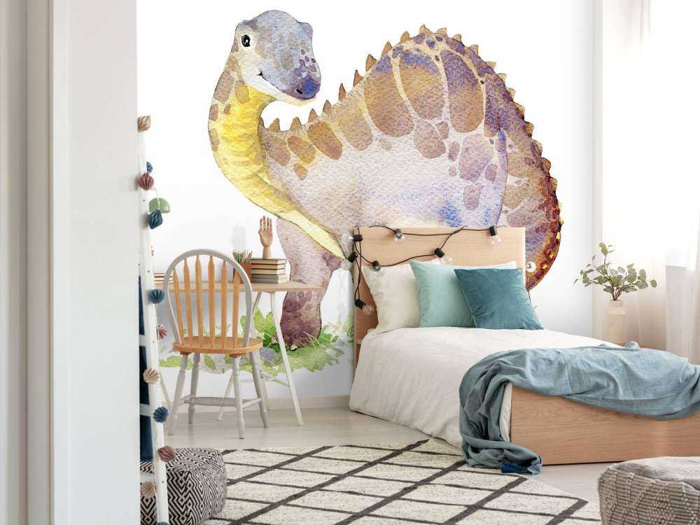 Dinosaurier aus Aquarellfarbe