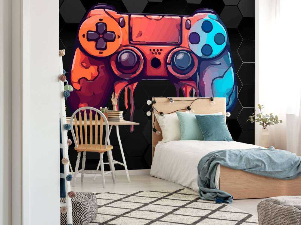 Tropfender Gamer-Controller