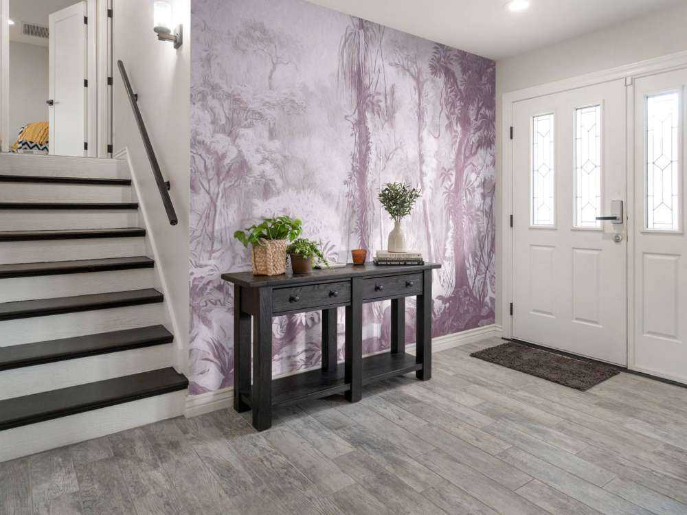 Tropischer Wald - pink