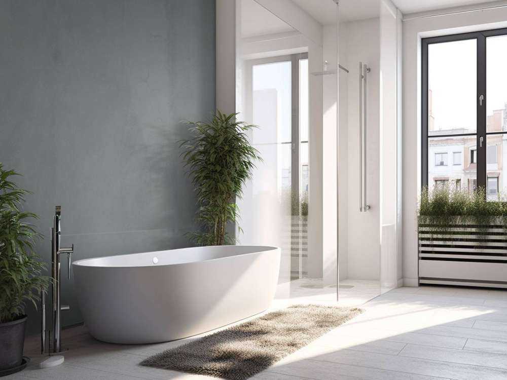 Alter silberner Beton