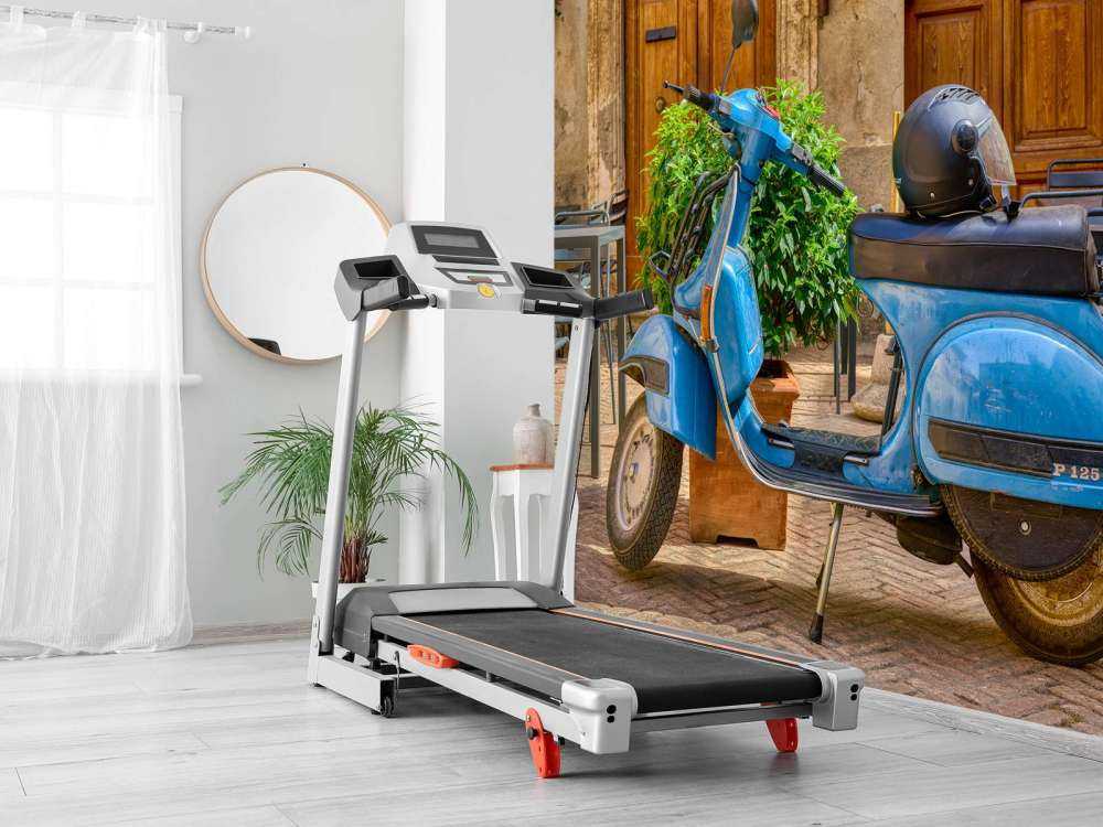 Blauer Motorroller