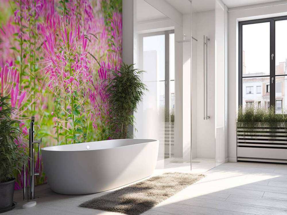 Cleome-Blüten
