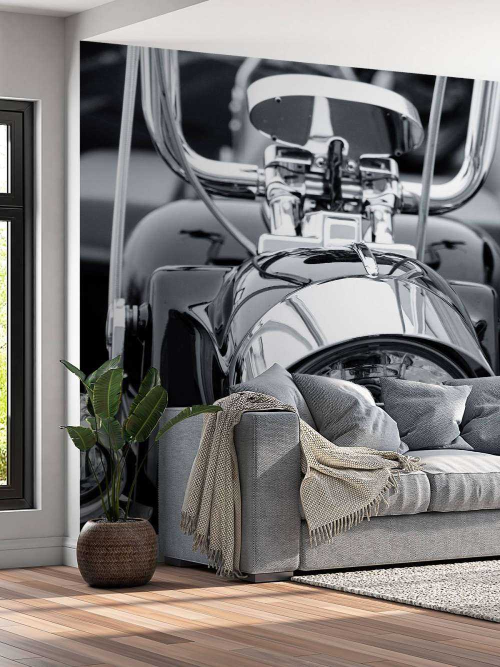 Klassisches Motorrad