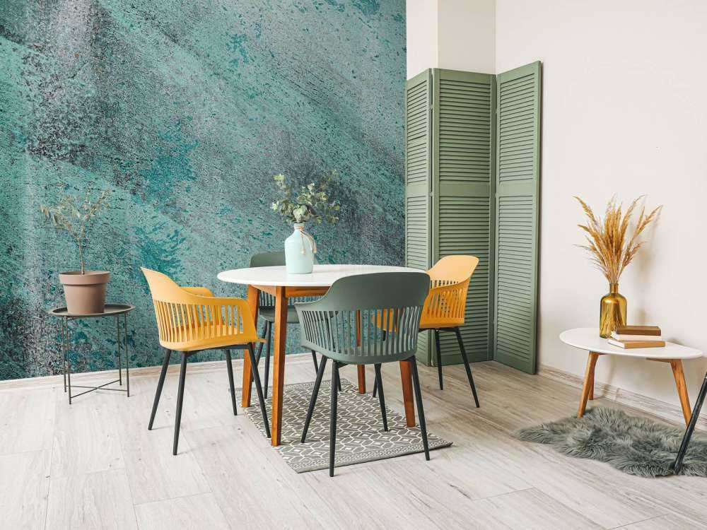 Grüne abstrakte Kunst