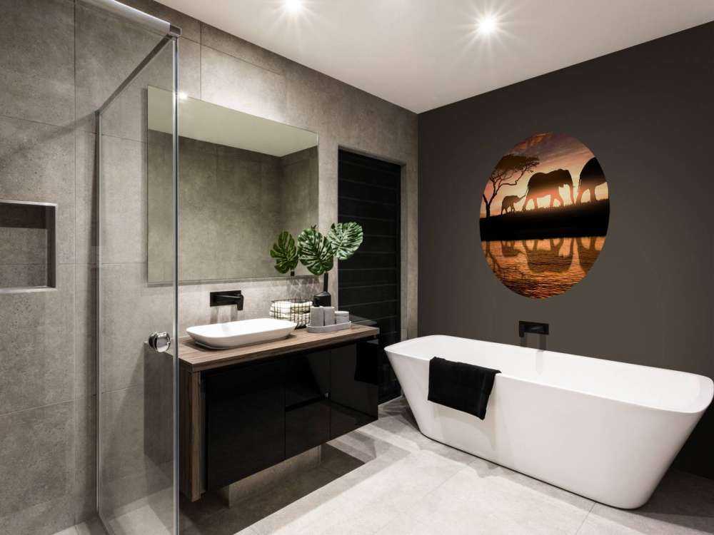 Elefanten in der Savanne