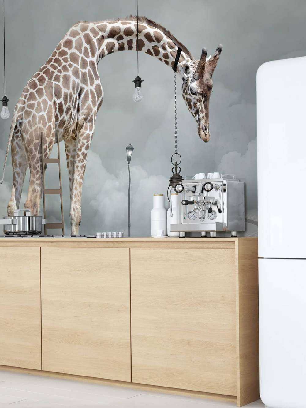 Phantasielandschaft mit Tieren