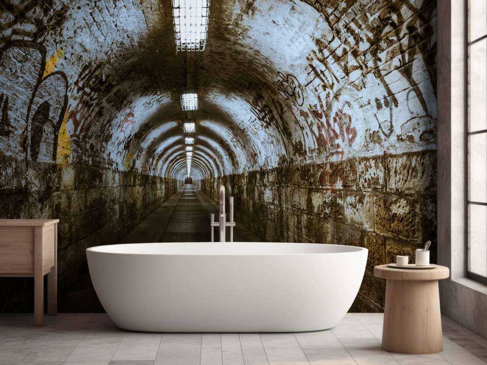 Graffiti-Tunnel 3D