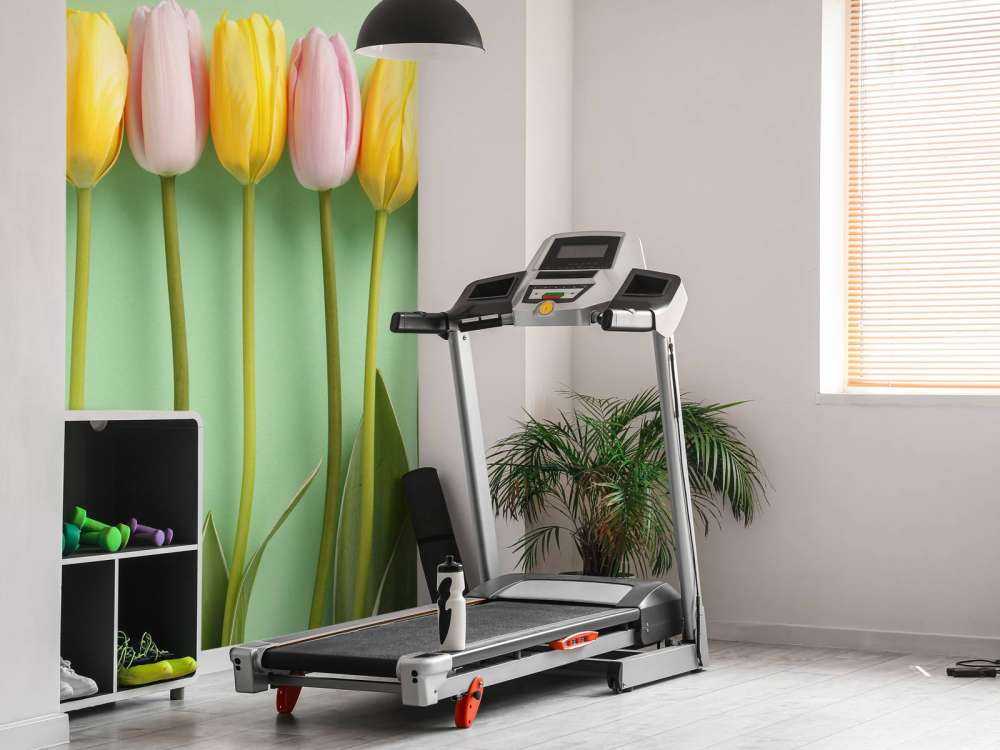 Tulpen auf minzgrüner Hintergrund