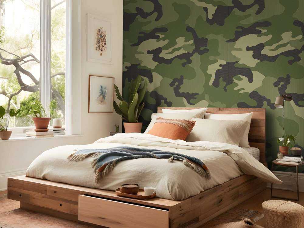 Camouflage grün