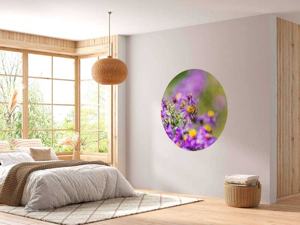 Lila Blumen