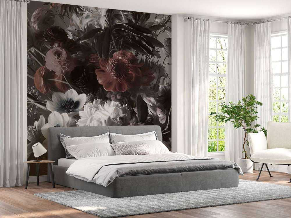 Großer Strauß mit Anemonen in Pink