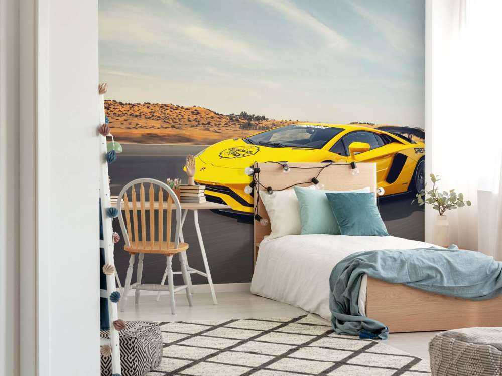 Lamborghini Aventador in Aktion