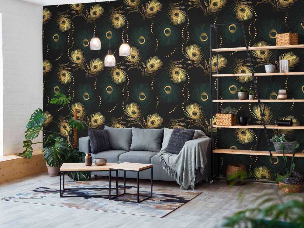 Nächtliche Pfauenpracht