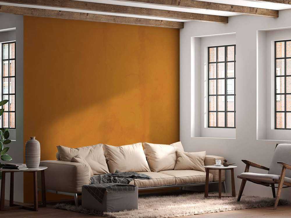 Orange farbener Beton