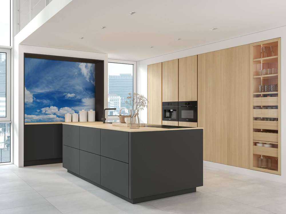 Blauer Himmel mit Wolken