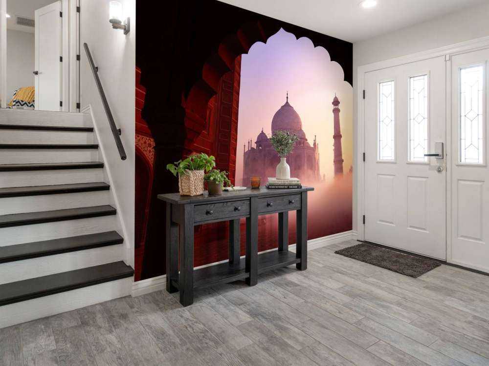 Taj Mahal bei Sonnenaufgang