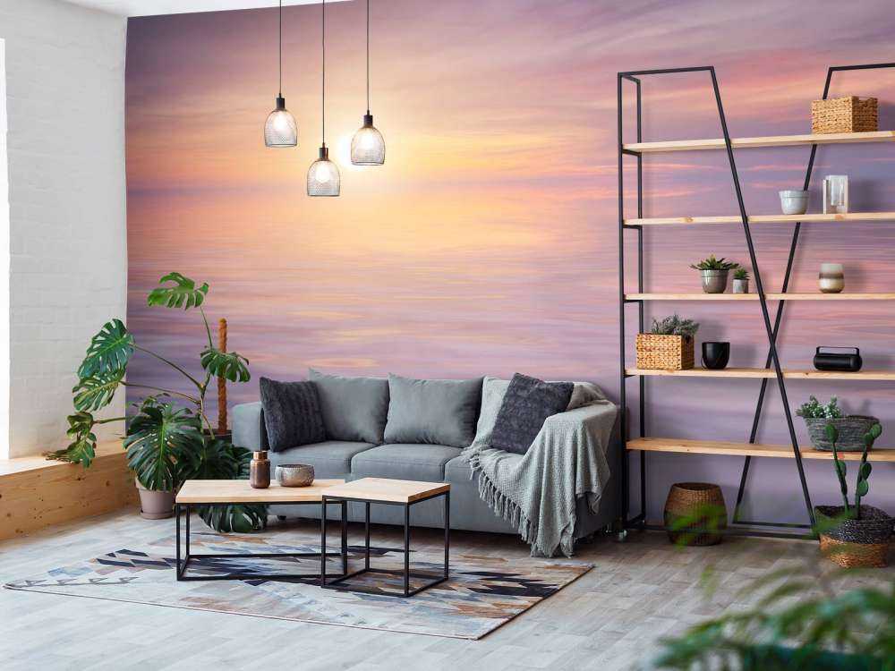 Lila Sonnenuntergang