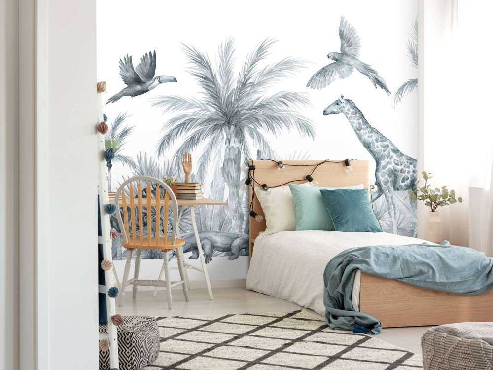 Vintage Dschungel Tiere