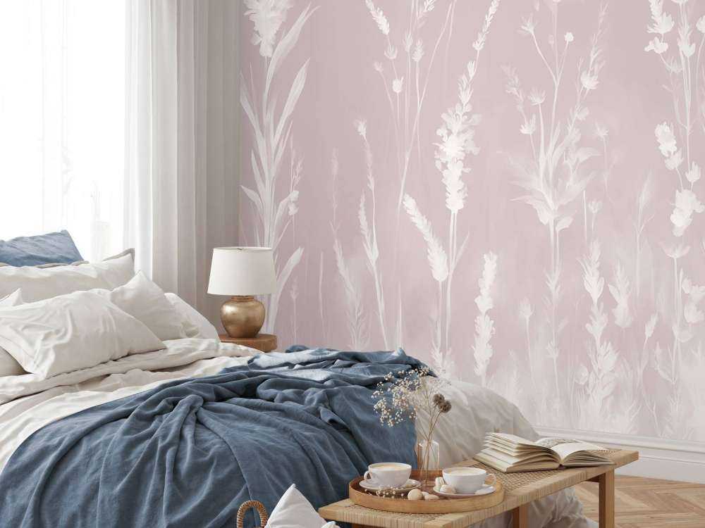 Lavendellicht Nahtloses Blush-Pink