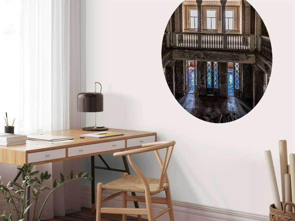 Ruiniertes altes Landhaus