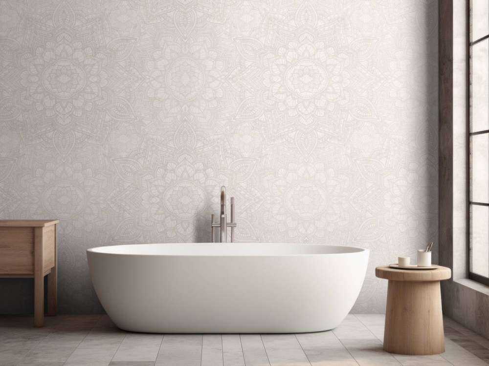 Goldenes Boho-Mandala - sand