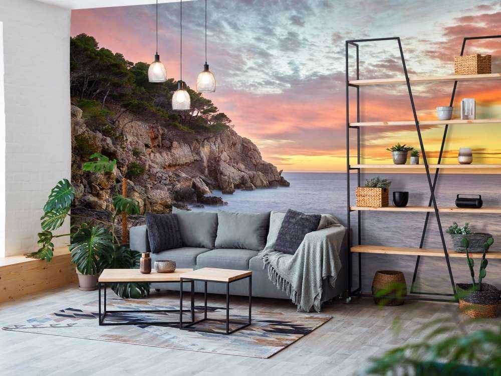 Farbenprächtiger Sonnenuntergang