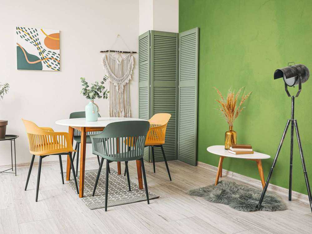 Avocadogrüner Beton
