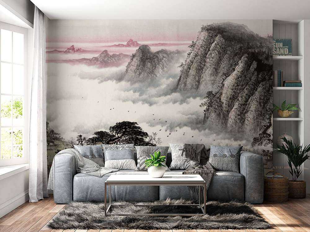 Chinesische Landschaft traditionell